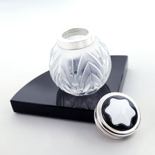 Load image into Gallery viewer, The ink pot and cap with Montblanc logo.