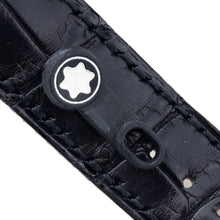 Load image into Gallery viewer, Close up to a small hook included in the watch. The hook has the Montblanc logo.