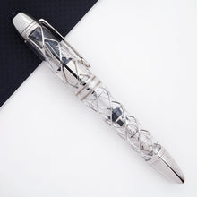 Load image into Gallery viewer, Side view of the platinum plated Fountain Pen.