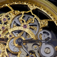 Load image into Gallery viewer, Close up to the engraved text and edition to the watch, Montblanc 13 of 75