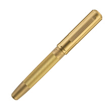 Load image into Gallery viewer, The image shows the Goldfinger pen with the cap on.