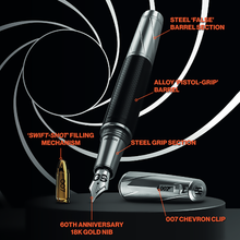 Load image into Gallery viewer, Montegrappa 007 Spymaster Duo Anniversary Edition Fountain Pen