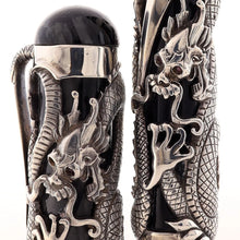 Load image into Gallery viewer, Montegrappa 1995 Dragon LE Gold & Silver Fountain Pen set - Matching #09