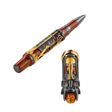 Load image into Gallery viewer, The rollerball arranged with the cap next to it.