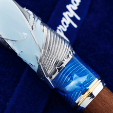 Load image into Gallery viewer, Montegrappa Ernest Hemingway "Old Man and the Sea" Close Up