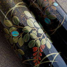 Load image into Gallery viewer, Second Close Up to the Folliage work on the Namiki Emperor Rabbit in Moonlight.