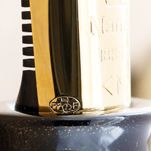 Load image into Gallery viewer, Close up to the Stamp on the Fountain Pen Nib. The nib is a No.50 size with a Medium Point.