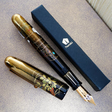 Load image into Gallery viewer, Namiki Emperor N°50 Rabbit in Moonlight Maki-e Fountain Pen by Kazuo Nihei