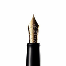 Load image into Gallery viewer, Close up to the fountain pen nib, with special 100 Anniversary engraving.