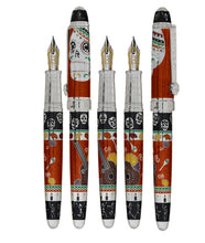 Load image into Gallery viewer, David Oscarson Dia de los Muertos Limited Edition - Fountain Pens