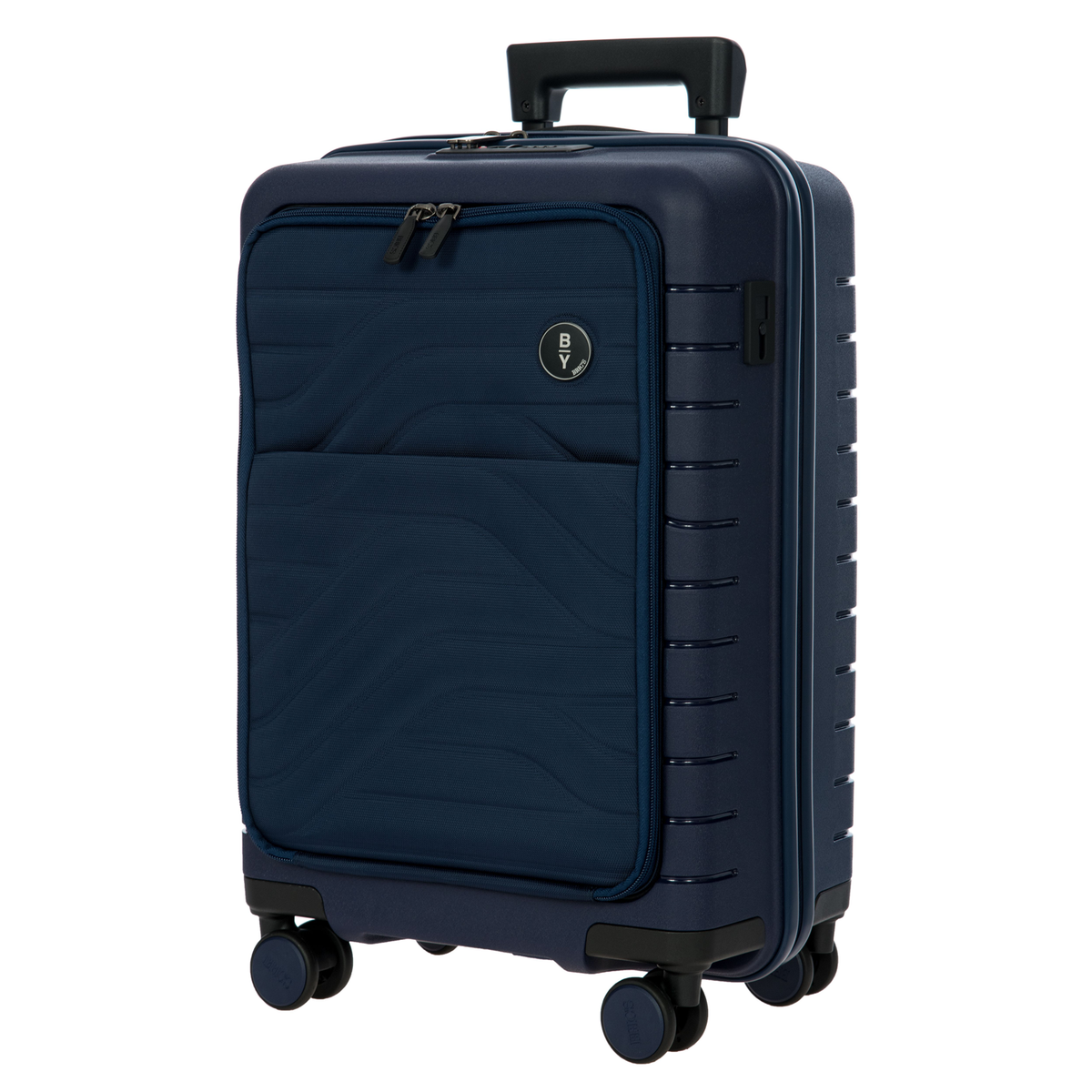 Ulisse B/Y Navy Expandable Carry-On W/Pocket | Airline International ...