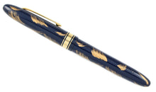 Load image into Gallery viewer, Omas Ogiva Blue and Gold Maki-e Fountain Pen