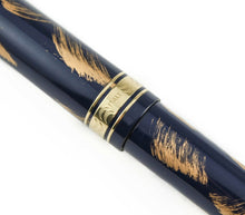 Load image into Gallery viewer, Omas Ogiva Blue and Gold Maki-e Fountain Pen