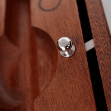 Load image into Gallery viewer, Close-up of the interior's silver knob.