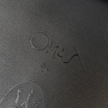 Load image into Gallery viewer, Close up to the OMAS logo on the presentation box.