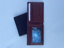 Load image into Gallery viewer, Leather Front-Pocket RFID Wallet