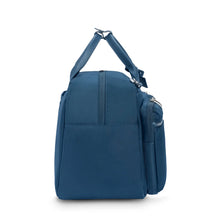 Load image into Gallery viewer, Briggs & Riley Rhapsody Multi-Pocket Cabin Bag shown in Navy
Side Panel View
Dimensions: 10.5 x 16.75 x 8.75 in / 26.7 x 42.5 x 22.2 cm