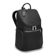 Load image into Gallery viewer, Briggs & Riley Rhapsody U-Zip Backpack in Black
Front Angled View of Backpack
Dimensions: 15 x 10 x 7 in / 38.1 x 25.4 x 17.8 cm