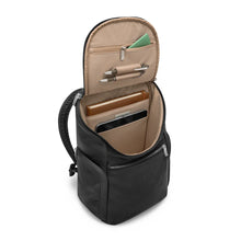 Load image into Gallery viewer, Briggs & Riley Rhapsody U-Zip Backpack in Black
Front Angled View of Backpack with spacious main compartment and protection for your laptop, tablet as well as ample space for your travel essentials.
Dimensions: 15 x 10 x 7 in / 38.1 x 25.4 x 17.8 cm