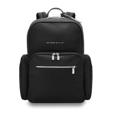 Load image into Gallery viewer, Briggs & Riley Rhapsody Medium Backpack - Shown in Black
Front Panel View of Backpack
Dimensions: 16 x 13.5 x 6 in / 40.6 x 34.3 x 15.2 cm