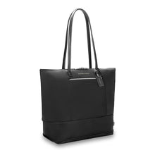 Load image into Gallery viewer, Briggs & Riley Rhapsody Expandable Tote - Shown in Black
Image of Tote in Expanded Position
Dimensions: 13.5 x 19.5 x 7.5 in / 34.4 x 49.5 x 19.1 cm
