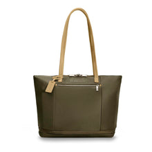 Load image into Gallery viewer, Briggs & Riley Rhapsody Expandable Tote - Shown in Olive
Image of Front Panel View
Dimensions: 13.5 x 19.5 x 7.5 in / 34.4 x 49.5 x 19.1 cm