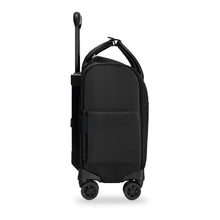 Load image into Gallery viewer, Briggs & Riley Rhapsody Wheeled Cabin Bag - Shown in Black
Image of Side Panel View
Dimensions: 16 x 14 x 8.5 in / 40.6 x 35.6 x 21.6 cm (includes wheels and handle)
