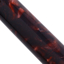 Load image into Gallery viewer, Parker Duofold Marbled Maroon with Gold Trim Ballpoint Pen