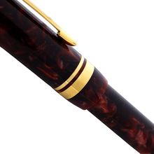 Load image into Gallery viewer, Parker Duofold Centennial Push-Cap Ballpoint Pen Marbled Maroon