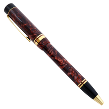 Load image into Gallery viewer, Parker Duofold Centennial Push-Cap Ballpoint Pen Marbled Maroon