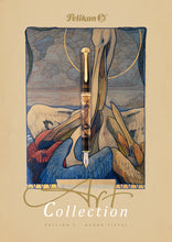 Load image into Gallery viewer, Pelikan Art Collection pen with artistic design on a beige background.