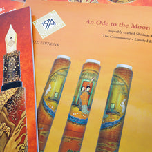 Load image into Gallery viewer, Pen World Magazine: February 2024 Peek for the Back Cover: Featuring An Ode to the Moon Goddess, a piece by AP Limited Editions.