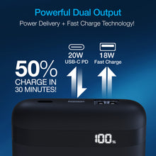 Load image into Gallery viewer, PowerBolt Wireless Fast Charge Power Bank with MFi Lightning Port