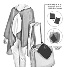 Load image into Gallery viewer, Reversible Rain Poncho - Van Gogh Irises