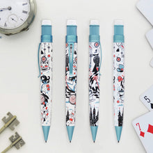Load image into Gallery viewer, Front, back, and side views of the Alice in Wonderland Pencil.