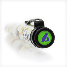 Load image into Gallery viewer, Top view of the dog rescue pen. The top disk features an icon of a dog and a cat.