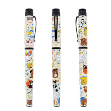 Load image into Gallery viewer, Front and side views of the Dog Rescue fountain pen.