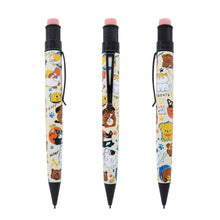 Load image into Gallery viewer, Front and side views of the Dog Rescue mechanical pencil on a white background.