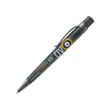 Load image into Gallery viewer, Side view of the Retro 51 Imperial war Museum Spitfire N3200 Rollerball Pen