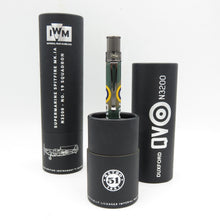 Load image into Gallery viewer, Front view of the Retro 51 Imperial war Museum Spitfire N3200 Rollerball Pen in its matching gift tube.