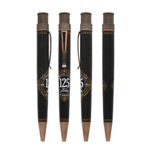 Load image into Gallery viewer, On a white background: Front, back, and side views of the pen.