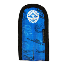 Load image into Gallery viewer, Front view of the PanAm Double pen sleeve.