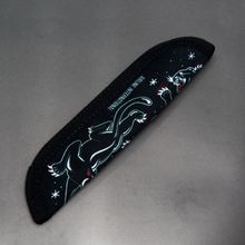 Load image into Gallery viewer, Front view of the Panther Rickshaw sleeve.