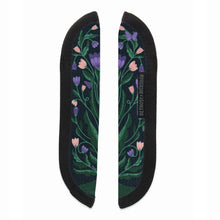 Load image into Gallery viewer, Front and back views of the Growth Rickshaw pen sleeve