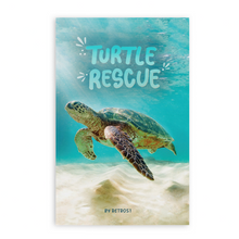 Load image into Gallery viewer, Front cover for the The Retro 51 Sea Turtle Rescue Notebook.
