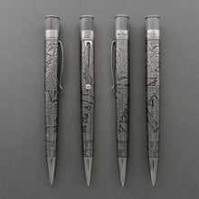 Load image into Gallery viewer, Front, back, and side views of the rollerball pen.
