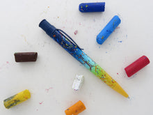 Load image into Gallery viewer, Retro 51 Tornado Popper Day and Night | XRR-24P01 Pen Side with Oil Pastels