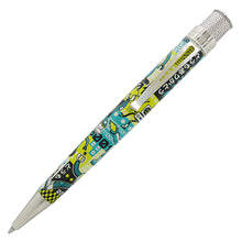 Load image into Gallery viewer, Pen with a colorful pattern on a white background.