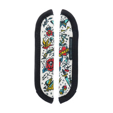 Load image into Gallery viewer, Front and back view of the Rickshaw sleeve on a white background.