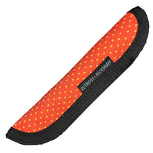 Load image into Gallery viewer, Front view of the Strawberry Rickshaw Pen sleeve.